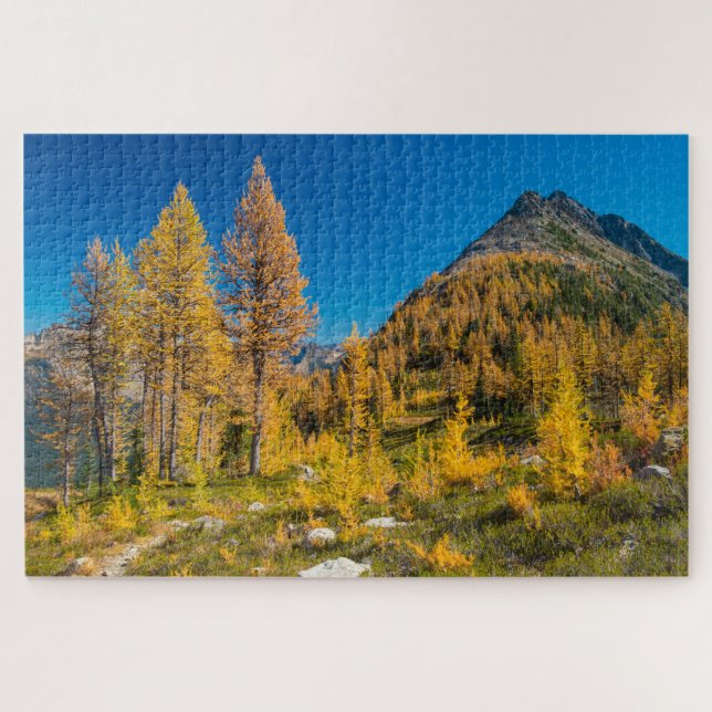 Puzzle Larves d'automne à Easy Pass Washington (Horizontal)