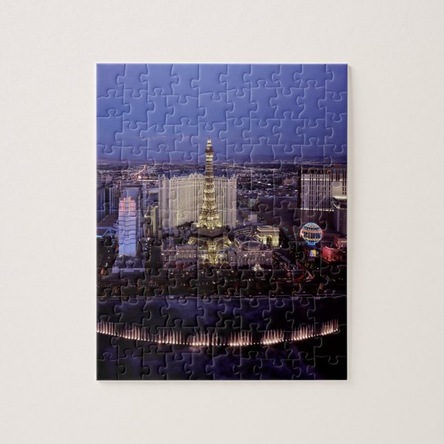 Puzzle Las Vegas par la nuit 3 (Vertical)