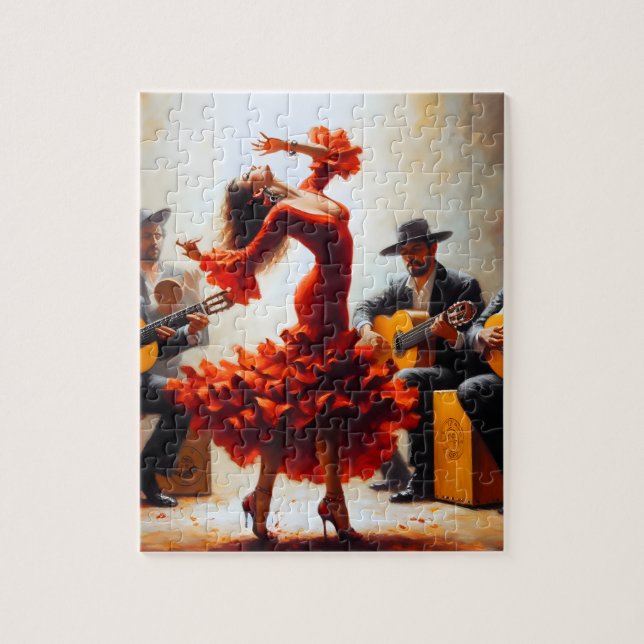 Puzzle Latina Latin Flamenco espagnol mexicain (Vertical)