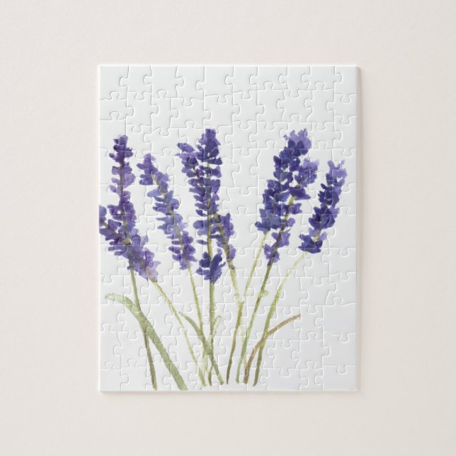 Puzzle Lavande fleurs lavande française (Vertical)