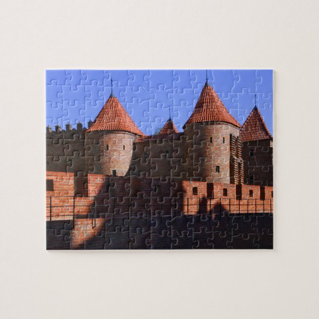 Puzzle Le Barbican, Varsovie, Pologne (Horizontal)