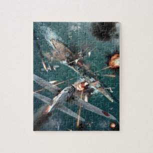 Puzzle Le Battleship 2ÈME GUERRE MONDIALE américain att