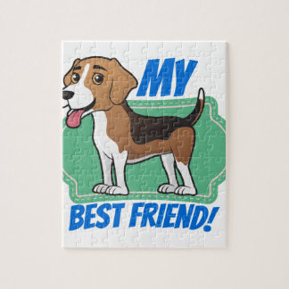 Puzzle Le beagle est mon meilleur ami