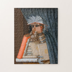 Puzzle Le bibliothécaire c. 1566 par Giuseppe Arcimboldo