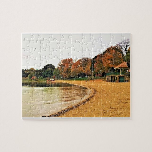 Puzzle Le bord du lac Léman, Wisconsin (Horizontal)