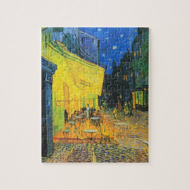 Puzzle Le Café-Terrasse Vincent Van Gogh En Beaux-Arts De (Vertical)