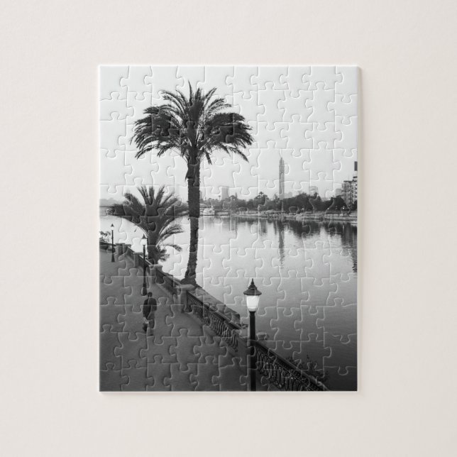 Puzzle Le Caire Égypte, le long du Nil (Vertical)