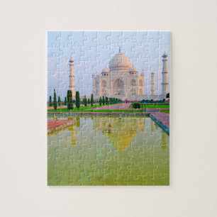 Puzzle Le calme paisible Monde célèbre Taj Mahal à