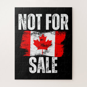 Puzzle Le Canada 51e État Pas à Vendre Fierté Canadienne
