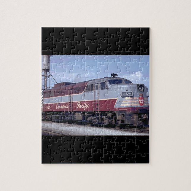 Puzzle Le Canada, Canadien Pacific_Trains du monde (Vertical)