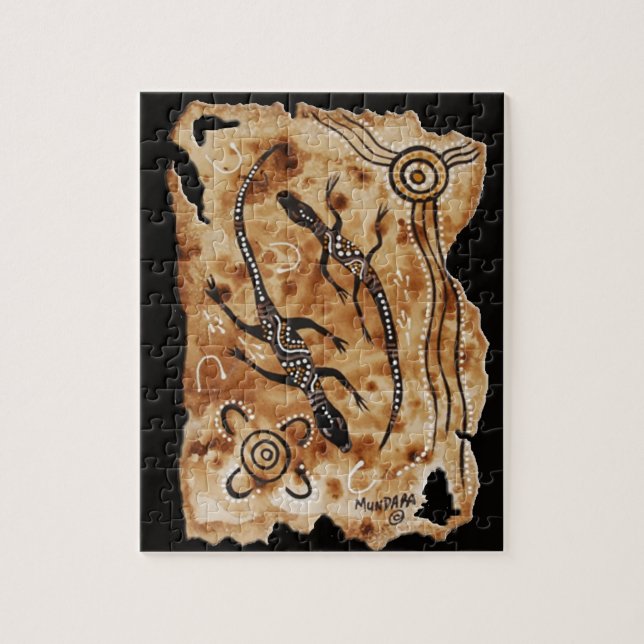 Puzzle Le casse-tête de Paper Goanna (Vertical)