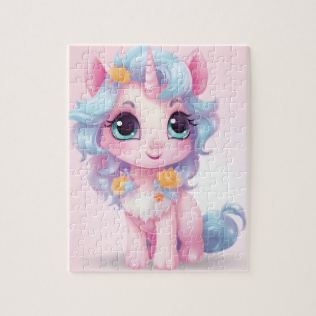 Puzzle Le casse-tête des enfants de Unicorn (Vertical)
