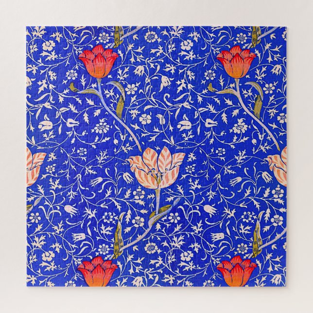 Puzzle Le célèbre motif de Medway de William Morris (Vertical)