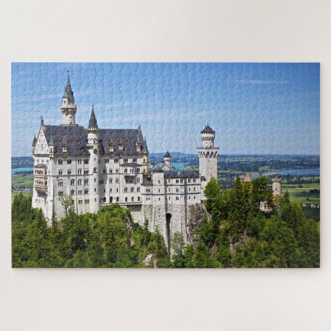 Puzzle Le château de Neuschwanstein (Horizontal)