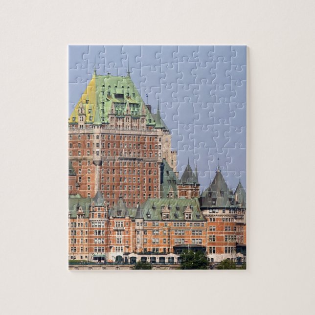 Puzzle Le château Frontenac à Québec, Canada. (Vertical)