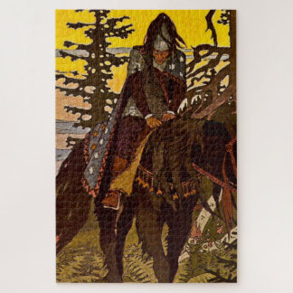 Puzzle « Le Chevalier noir » par Ivan Bilibine