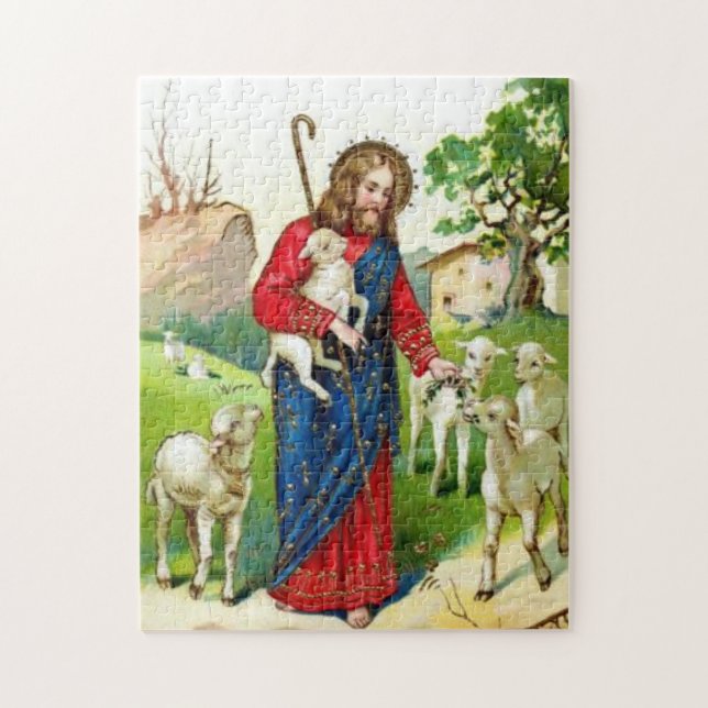 Puzzle Le Christ le berger (Vertical)