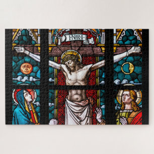 Puzzle Le Christ sur le verre de croix