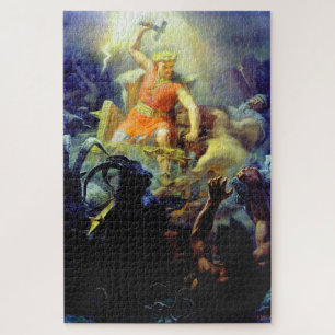 Puzzle Le combat de Thor avec les Géants Mårten Winge