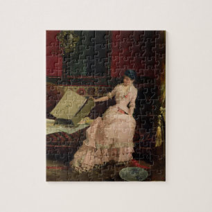 Puzzle Le connaisseur élégant, 1883 (huile sur la toile)