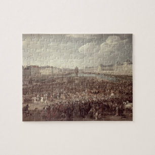 Puzzle Le cortège de Louis XIV (1638-1715) à travers