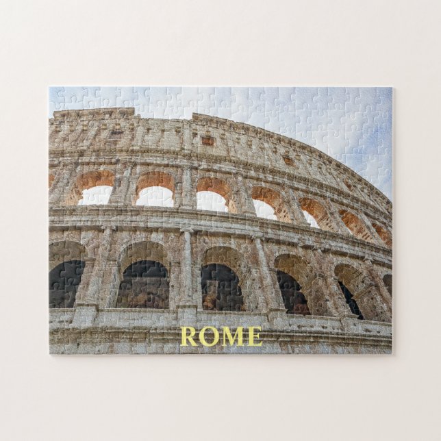 Puzzle Le croquis de couleur de Colosseum (Horizontal)