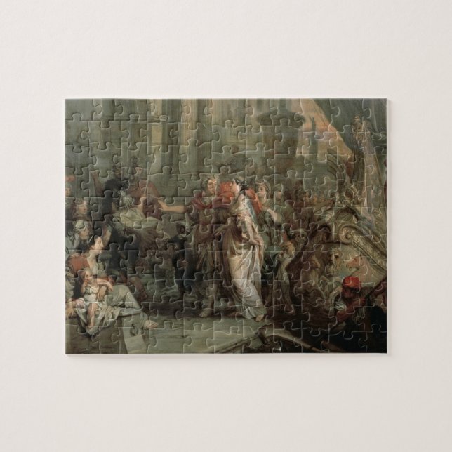 Puzzle Le débarquement de Cléopâtre au tarse (huile (Horizontal)
