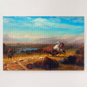 Puzzle Le Dernier du Buffalo Albert Bierstadt 1888