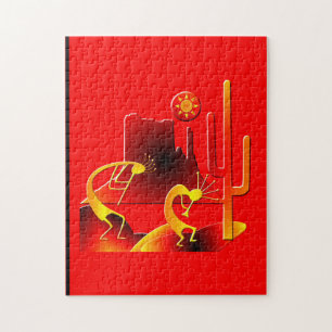 Puzzle Le désert Kokopelli