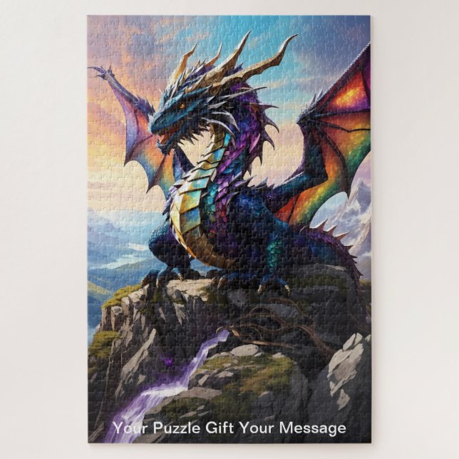 Puzzle Le dragon de guet (Vertical)