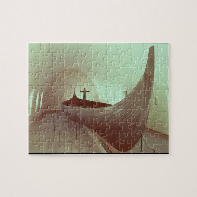 Puzzle Le drakkar de Gokstad (bois) (Horizontal)