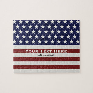 Puzzle Le drapeau américain patriotique du 4 juillet