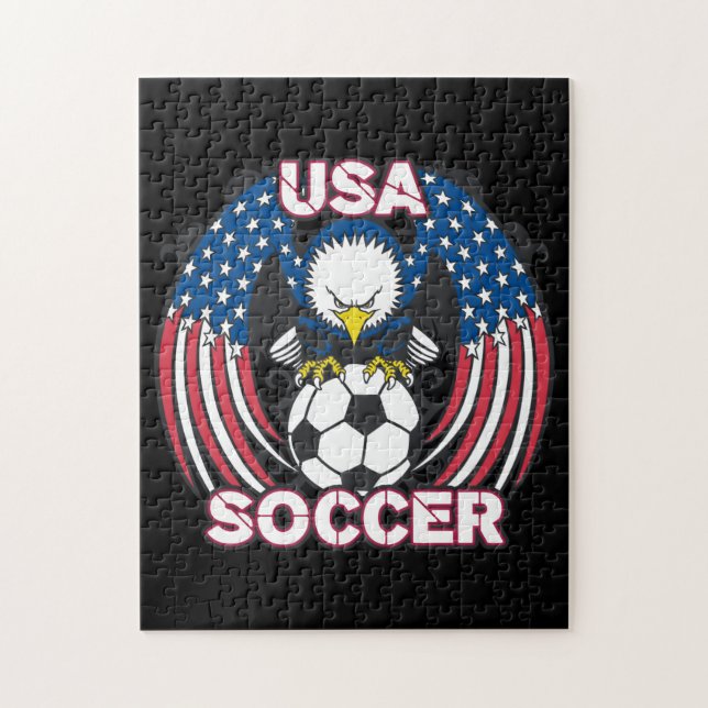 Puzzle Le football d'Eagle Etats-Unis (Vertical)