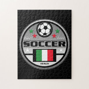 Puzzle Le football vivant Italie d'amour