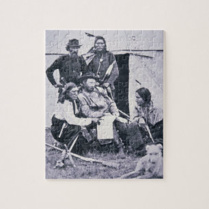 Puzzle Le Général George A. Custer (1839-76) avec son