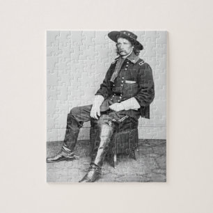 Puzzle Le Général George A. Custer (photo de b/w)
