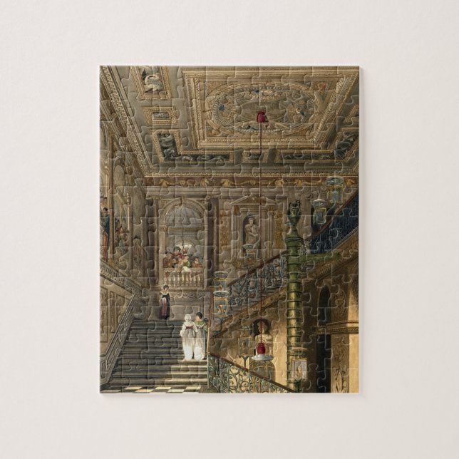 Puzzle Le grand escalier au palais de Kensington de Pyne (Vertical)