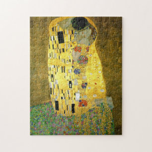 Puzzle Le ~ Gustav Klimt de baiser