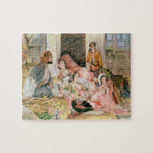 Puzzle Le Harem, vers 1850