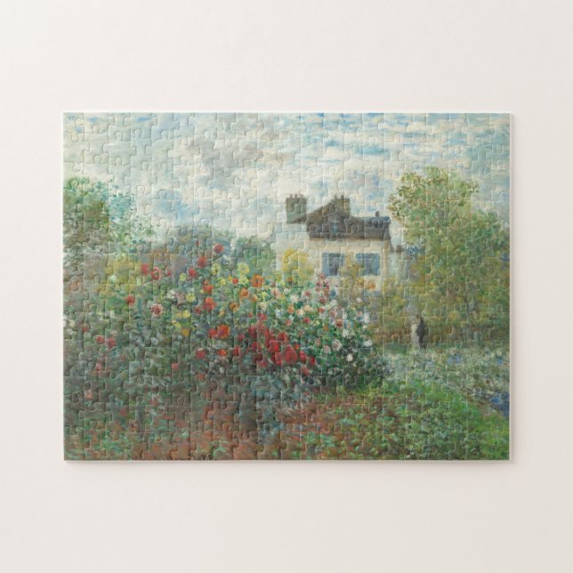 Puzzle Le jardin de l'artiste à Argenteuil Monet (Horizontal)