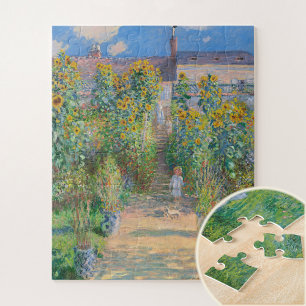 Puzzle Le jardin de l'artiste à Vétheuil par Claude Monet