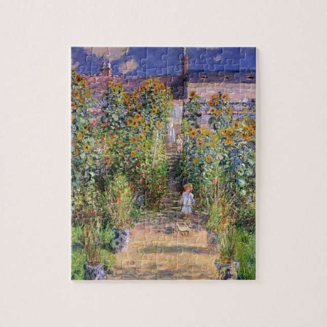 Puzzle Le jardin de l'artiste par Claude Monet (Vertical)