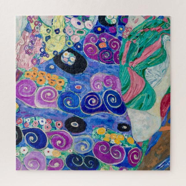 Puzzle Le jardin par Gustav Klimt (Vertical)