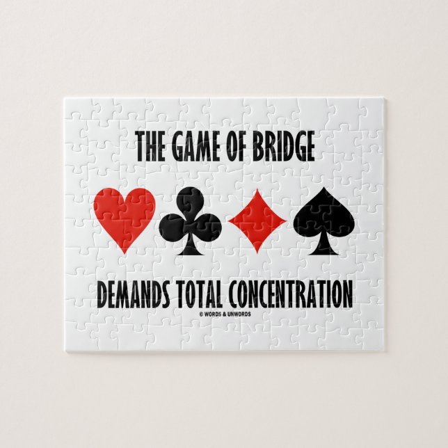 Puzzle Le Jeu Du Pont Demande Une Concentration Totale (Horizontal)
