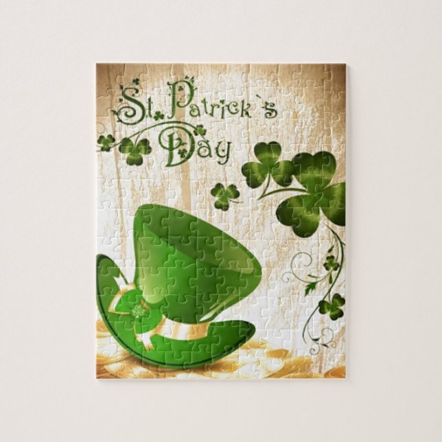 Puzzle Le jour de St Patrick heureux (Vertical)