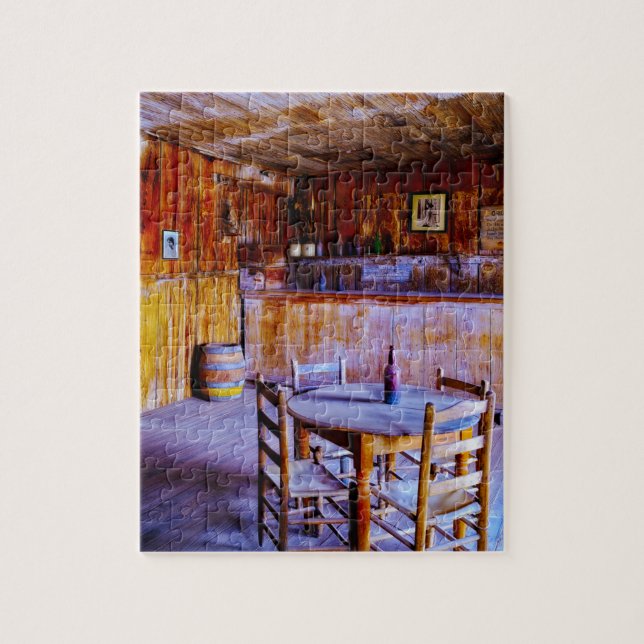 Puzzle Le juge Roy Beans Saloon Texas (Vertical)
