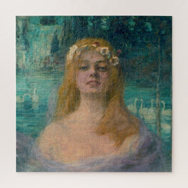 Puzzle Le lac Fairy Princess (par Kimon Loghi) (Vertical)