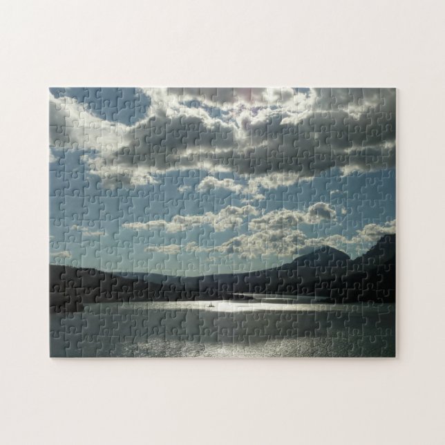 Puzzle Le lac Saint Mary I du parc national des Glaciers (Horizontal)