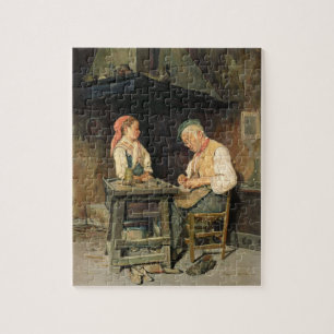 Puzzle Le magasin du cordonnier, 1874 (huile sur le