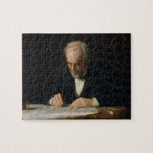 Puzzle Le Maître d'écriture par Thomas Eakins